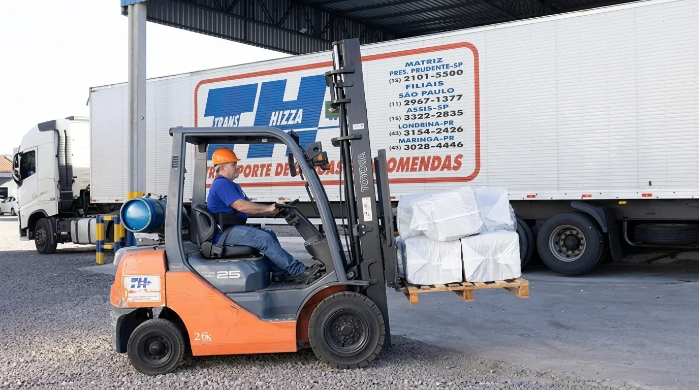 Operação Trans Hizza · serviços de transporte rodoviário